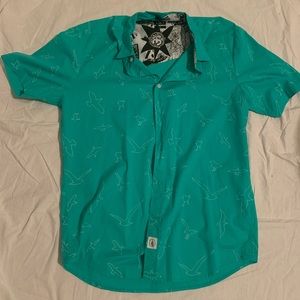 Volcom Button Down Bird Shirt